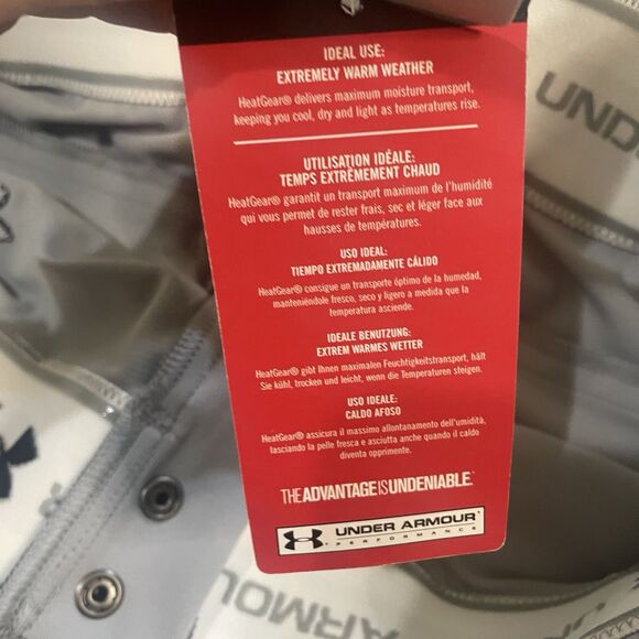 Under Armour Baseball Pants Men's Size Large Gray Heat Gear Tapered Leg NEW TAGS - Picture 7 of 11